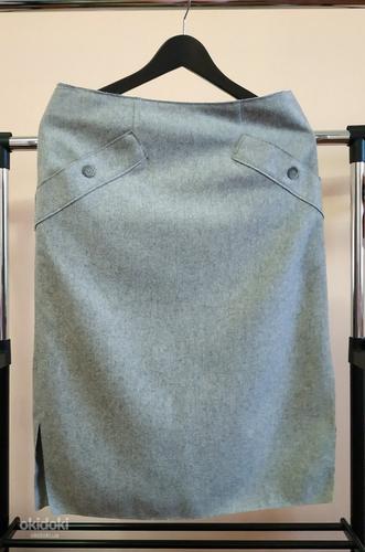 Женская базовая юбка от Marc O'Polo. 36-38 р - лама шерсть (фото #1)