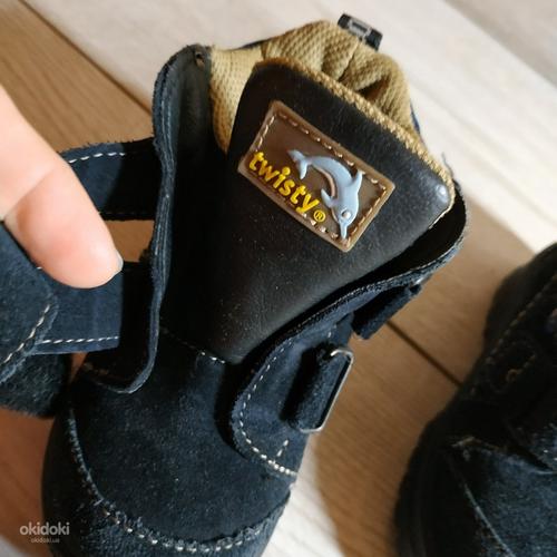 Кожаные фирменные детские ботиночки от Twisty 21 р утепленны (фото #7)
