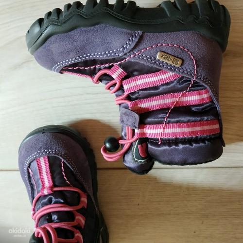 Шкіряні фірмові черевички для дівчинки від Elefanten 21 р ут (фото #7)