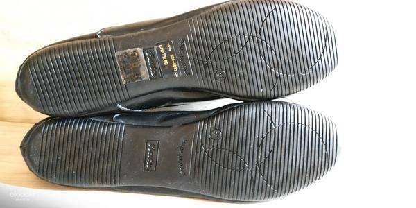 Кожаные фирменные туфельки из мягкой кожи от Bata- Италия 40 (фото #5)