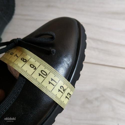 Кожаные, стильные женские туфельки Италия 36 р - Новые (фото #9)