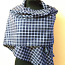 Фірмовий, стильний жіночий шарф Італія - 100% шовк (фото #3)