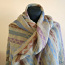 Стильный фирменный большой платок от Mooilo натуральная шерс (фото #4)