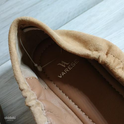 Шкіряні фірмові чобітки для дівчинки 21 р - Зима (фото #4)