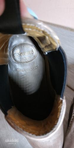 Шкіряні стильні жіночі черевики челсі від Bensons Італія 39 (фото #9)