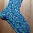 Вязаные носки из шерсти (фото #1)