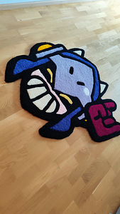 Ковёр ручной работы с персонажем Драко Бравлером (Brawl Stars) (8 фото из 10)