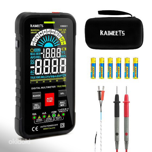 Интеллектуальный цифровой мультиметр KAIWEETS KM601 (фото #1)