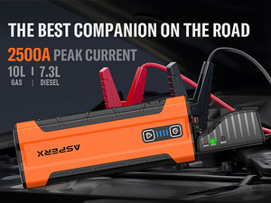 ASPERX AX2500 Jump Starter, 21000mAh 2500A (10 foto / 10)
