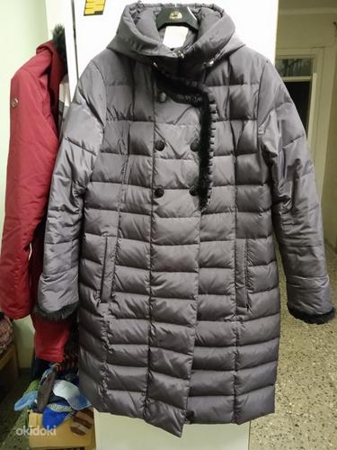 Куртка теплая, пух,рахмерL/Xl,как новая (фото #2)