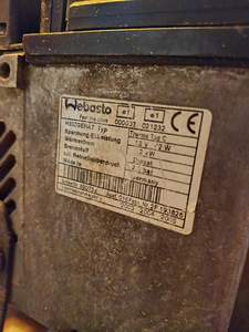 Webasto thermo top C 5.2kw (5 foto / 5)