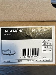 Продам Dr. Martens 1461 МОНО [ЕС 43] (6 фото из 6)
