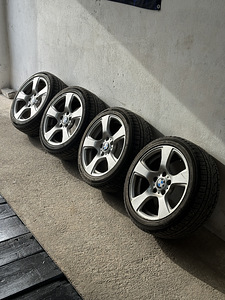 BMW 5x120 Style 157 17 tollised veljed + rehvid (1 foto / 8)