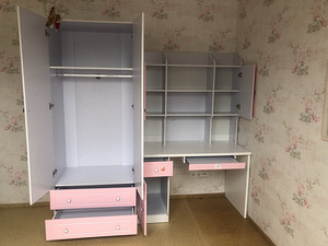 Tüdruku toa mööbli komplekt. (4 foto / 5)