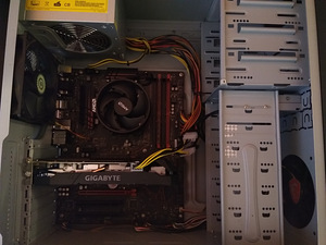 Ryzen 3 1200/MSI B350/8GB RAM/500GB m.2 SSD/GTX 1660 6GB OC (8 foto / 10)