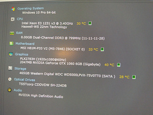 E3-1231v3/H81/8GB/HDD 500GB/GTX 1060 6GB (2 foto / 9)