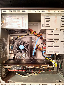 I5-4570S/H81M/8GB RAM/SSD 120GB/HDD 500GB/MSI GTX1060 3GB (9 foto / 10)