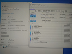 Ryzen 5 1600/B450/16GB RAM/SSD 512GB/Radeon RX 5600XT 6GB (5 foto / 10)