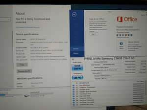 Xeon E5-2643/X99/16GB RAM/NVMe 256GB/GTX 1650OC 4GB (4 foto / 9)