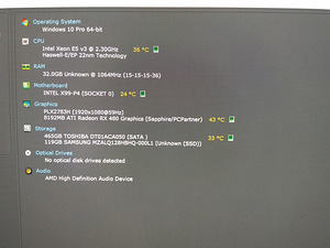 Xeon E5-2670/X99/32GB/SSD 128GB/HDD 500GB/Radeon RX 480 8GB (3 foto / 10)