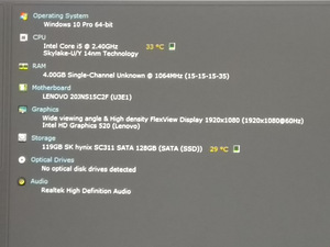 Lenovo Thinkpad T470 i5-6300U/4GB/128GB SSD (2 foto / 9)