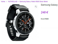Часы Samsung Galaxy 46 мм Bluetooth SM-R800