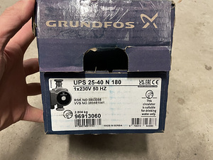 Tsirkulatsioonipump Grundfos UPS 25-40 N 180 230V (8 foto / 9)