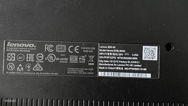 Lenovo B50-50, Core i5-5200U, 8 ГБ ОЗУ, 15,6-дюймовый, Windo (фото #6)