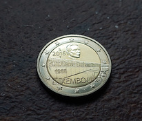 2 евро Люксембург 2016 года Люксембург