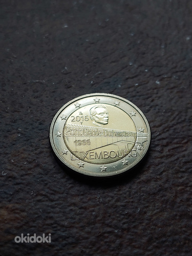 2 евро Люксембург 2016 года Люксембург (фото #1)