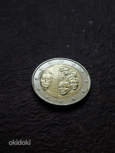 2 евро Люксембург 2015 года Люксембург UNC (фото #1)