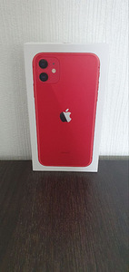 Telefon Iphone 11/64 gb + Karp Värv Punane + Aku 87% (2 foto / 5)