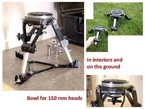 Ronford-Baker Tripod Kit for ARRI / RED / Sony / Canon (9 foto / 10)