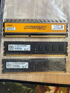 DDR3 4+2+2gb Crucial + G.Skill (1 foto / 1)