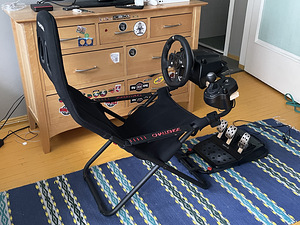 Logitech G920 + käigukang + Playseat Challenge (1 foto / 4)
