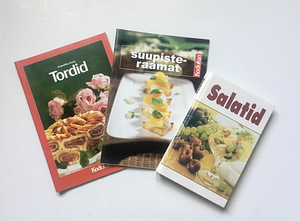 6 kokaraamatut, kõik 6 raamatut koos (3 foto / 3)