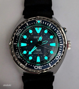 Seiko prospex kinetic GMT Diver PADI oversize watch 48mm dee (1 foto / 3)
