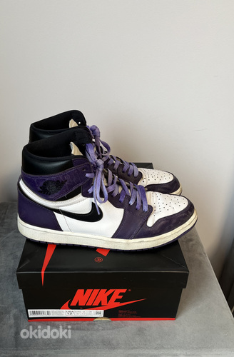 Nike Jordan 1 Retro High ‘Court Purple’ tossud
