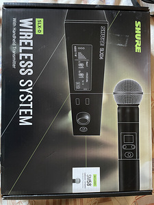 SHURE SLX-D Беспроводная система включает SM58 (1 фото из 2)
