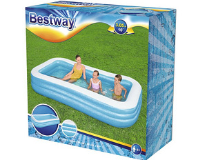 UUS! BESTWAY Family täispuhutav bassein 305x183x56cm (5 foto / 10)