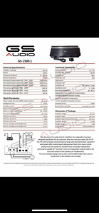 GS Audio Platinum 12” ja GS 1500.1 (4 foto / 4)