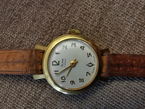 Vana naiste kell "Slava 17.Jewls Made in USSR" (Töökorras) (3 foto / 3)
