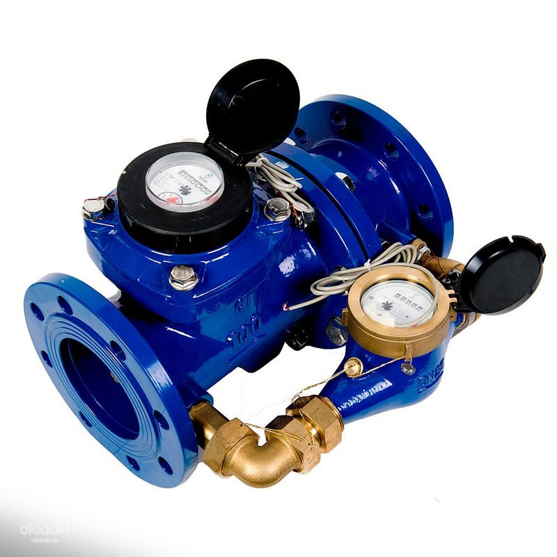 Счетчик воды комбинированный, водомер комбинированный водосч ...