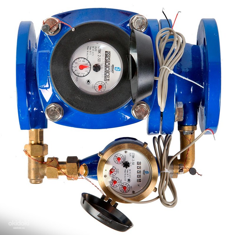 Счетчик воды двойной водомер, двойной водосчетчик. - Калининград ...
