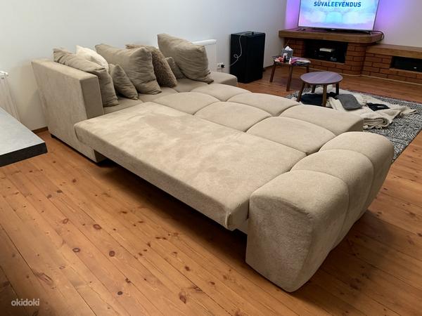 Угловой диван-кровать со сменным уголком (фото #2)