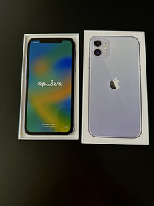 iPHONE 11 64GB LILLA (1 foto / 8)