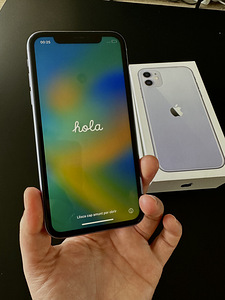 iPHONE 11 64GB LILLA (2 foto / 8)