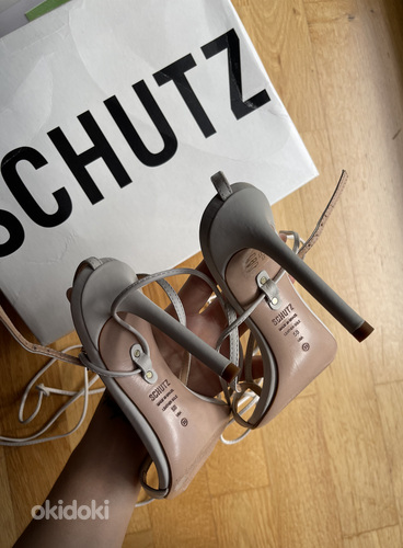 Кожаные сандалии Schutz (фото #4)