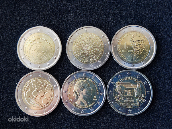 МОНЕТЫ евро UNC (фото #1)