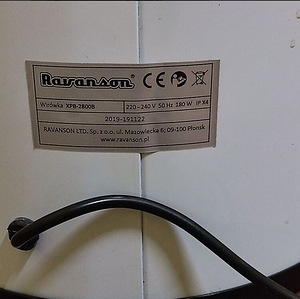 Tsentrifuug Ravanson XPB-2800B, (7 foto / 8)